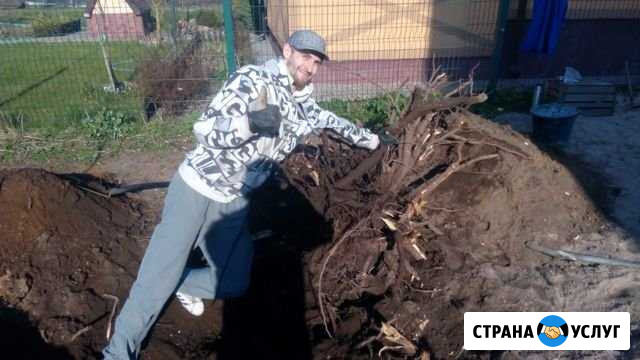 Копка траншей, земляные работы, септик, колодец Калининград - изображение 1