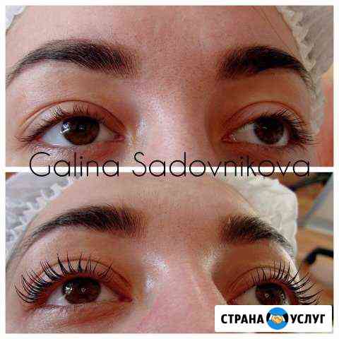 Ботокс и ламинирование ресниц Воронеж