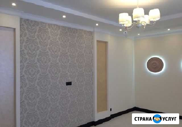 Оклейка стен обоями. Монтаж стен и перегородок Одинцово - изображение 1