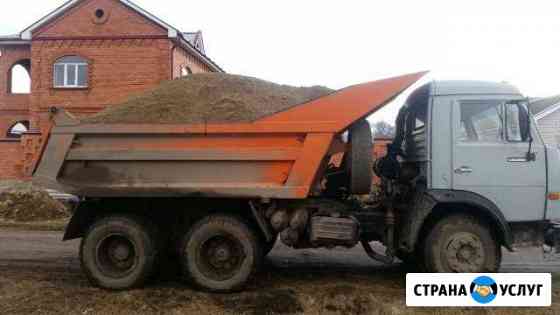 Песок Отсев чернозем щебень Ессентуки