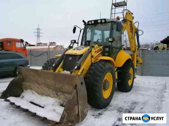 Аренда экскаватор погрузчик Высокая Гора