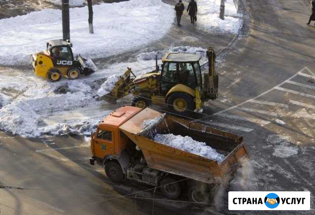 Уборка и вывоз снега и льда. Любой сложности Альметьевск - изображение 1