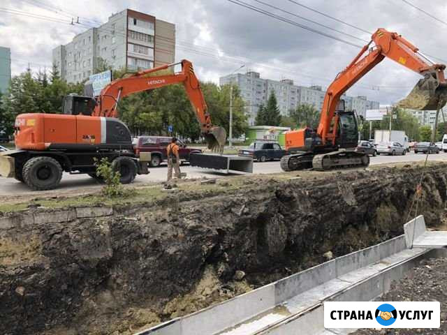 Услуги колесного экскаватора/гусеничного/ манипуля Пенза - изображение 1