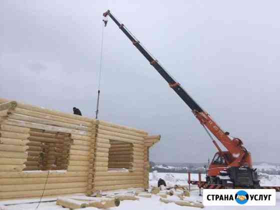 Автокран японец, кран 22 метра, 5 тонн, сборка сру Пермь