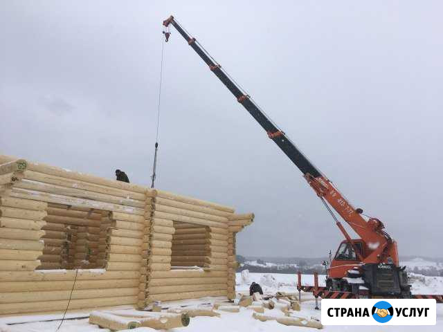 Автокран японец, кран 22 метра, 5 тонн, сборка сру Пермь - изображение 1