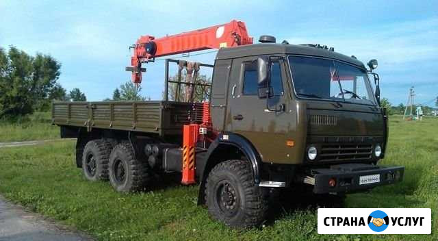 Кран борт Вездеход, полный привод, 3,5,6,7 тонн Пермь - изображение 1