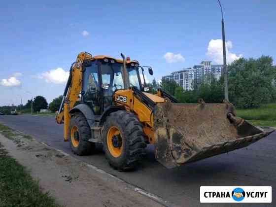 Услуги экскаватора-погрузчика JCB 3CX Обнинск