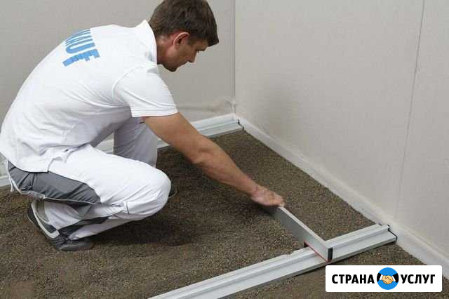 Устройство полов, сухая Стяжка Knauf Суперпол Мурманск - изображение 1