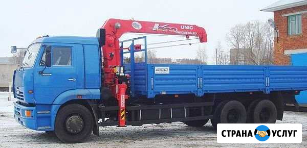 Услуги манипулятора (самопогрузчик) автовышка Липецк - изображение 1