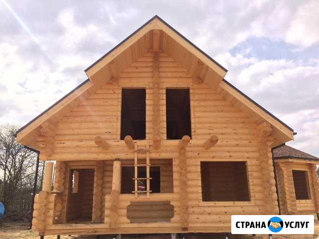 Дома, бани с рубленного бревна, бруса Красноярск - изображение 1