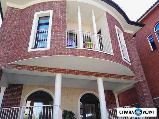 Отделка и облицовка стен, фасадов клинкерной плиткой Ростов-на-Дону