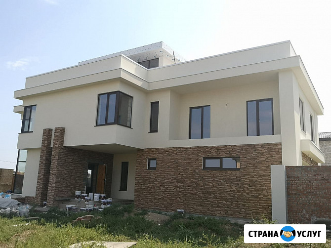 Отделка и облицовка стен, фасадов клинкерной плиткой Ростов-на-Дону - изображение 1