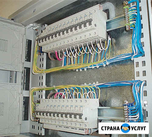 Услуги электрика, Электромонтажные работы Череповец - изображение 1