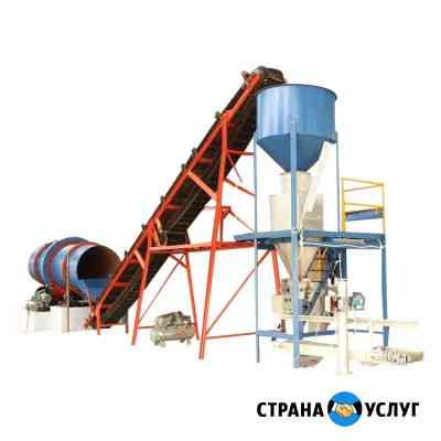 Оборудование для переработки и гранулирования помета, навоза, сапропеля в органическое удобрение Москва