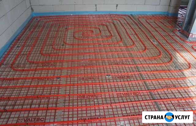 Индивидуальное отопление, теплый пол, сантехник Красногорск - изображение 1