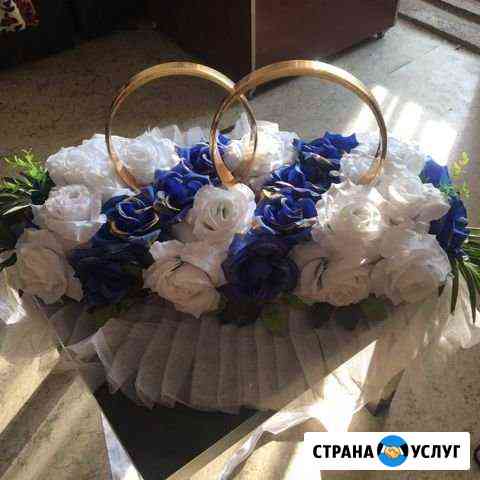 Свадебные украшения на авто. Аренда Тверь
