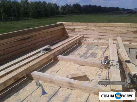 Срубы домов и бань Славгород
