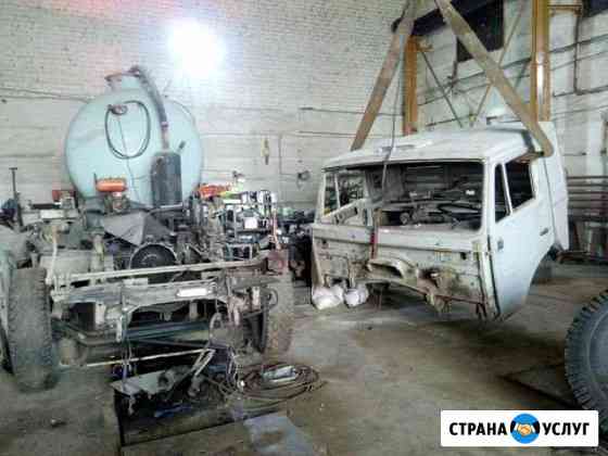 Кузовной ремонт грузовых авто. покраска Челябинск