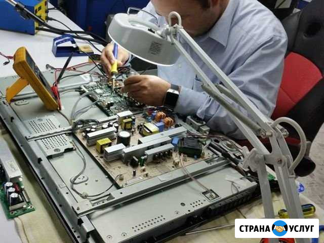 Ремонт телевизоров. На дому. Все районы Омск - изображение 1
