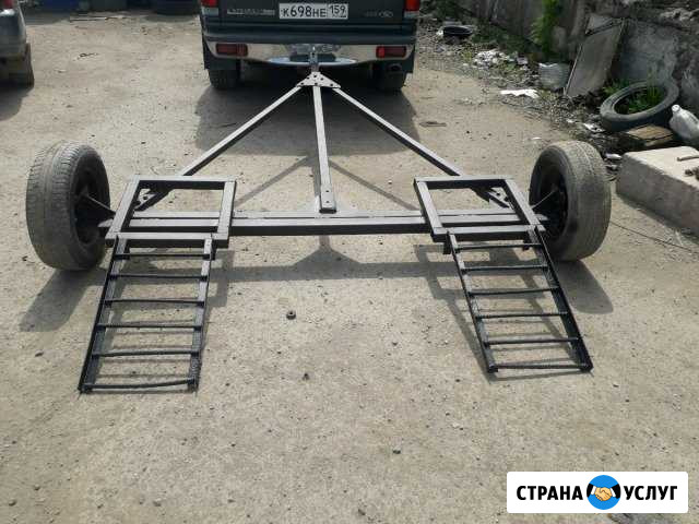 Аренда прицепа подката(жесткая сцепка) Пермь - изображение 1