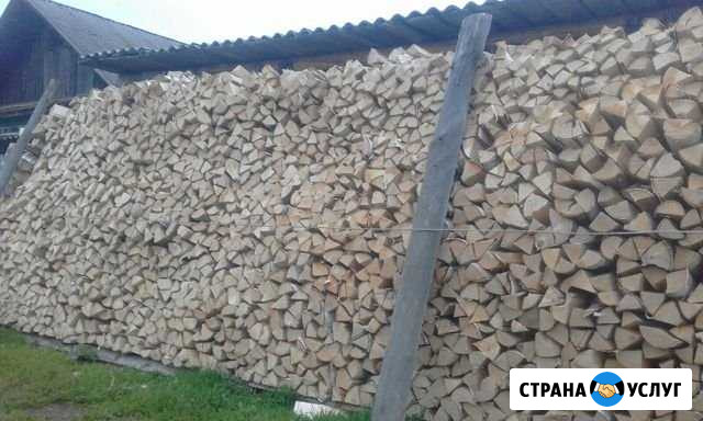 Дрова сухие колотые. Береза и береза+осина Кудымкар - изображение 1
