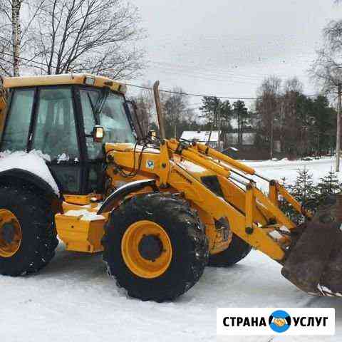 Аренда экскаватор-погрузчик jcb Кирпичное