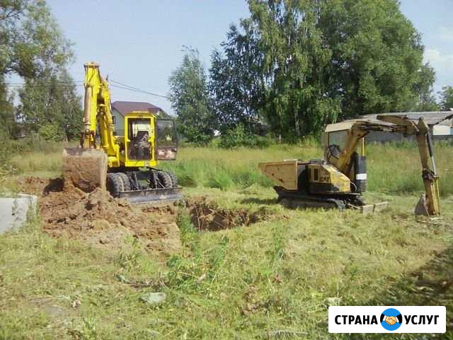 Водопровод, земляные работы, вывоз грунта Кинешма - изображение 1