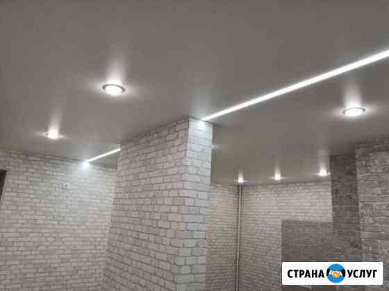 Натяжные потолки, ремонт квартир Саранск