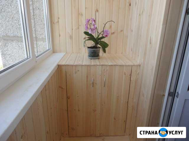 Отделка балконов вагонкой Липецк - изображение 1