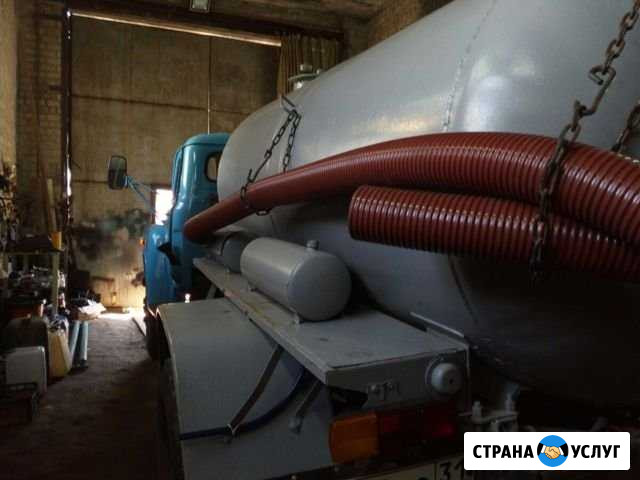Услуги вакуумных машин. Доставка воды Белгород - изображение 1