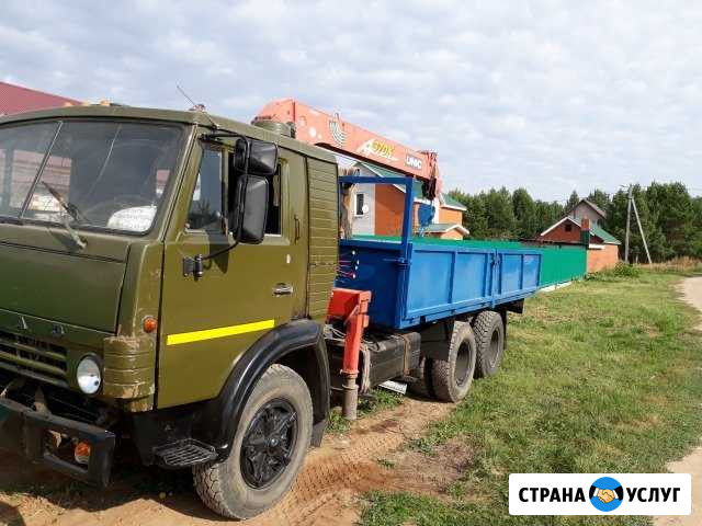 Услуги Кран Манипулятор с люлькой Елабуга - изображение 1