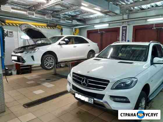 Диагностика и ремонт легковых автомобилей Череповец