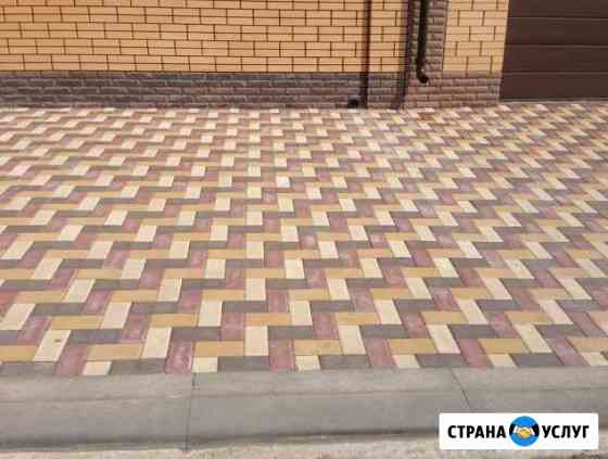 Укладка тротуарной плиткой Камышин