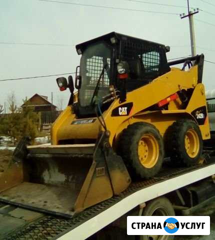 Услуги аренда минипогрузчика Bobcat (ковш, вилы) Иркутск - изображение 1