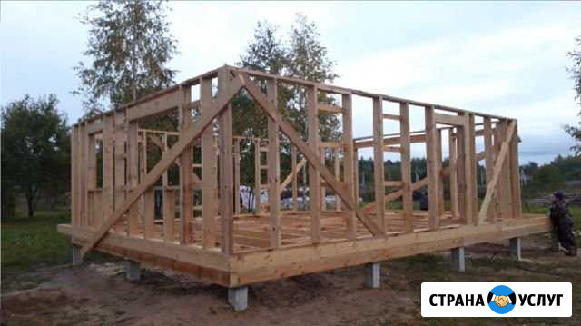 Строительство каркасных дачных домов до 150 м2 Одинцово - изображение 1