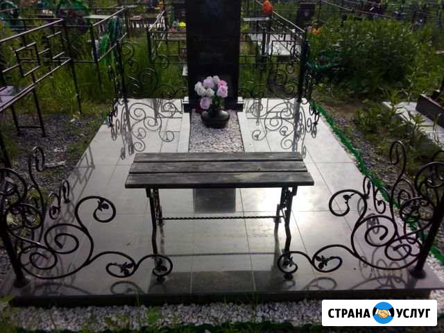 Благоустройство на кладбище Северск - изображение 1