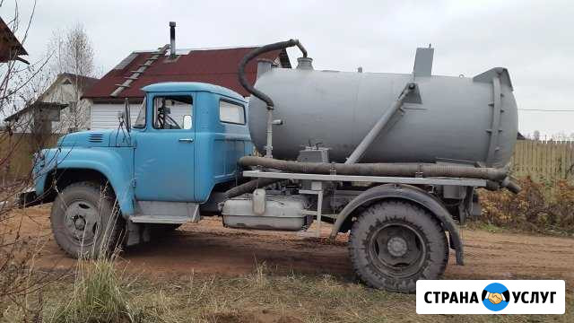 Откачка емкостей. Ассенизаторные услуги Луга - изображение 1