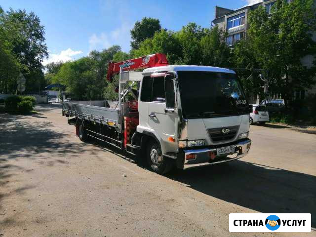 Круглосуточно. Эвакуатор. Кран-манипулятор Благовещенск - изображение 1