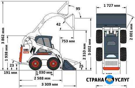 Минипогрузчик Бобкет, Бобкэт, Bobcat S 185 HF Ростов-на-Дону