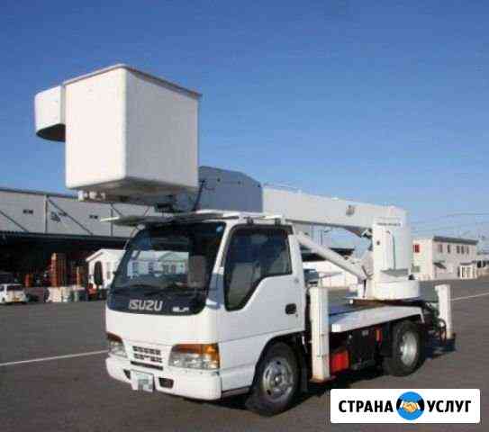 Услуги автовышки Isuzu Elf Благовещенск