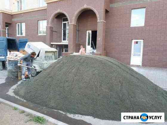 Полусухая стяжка пола+механизированая штукатурка Магнитогорск