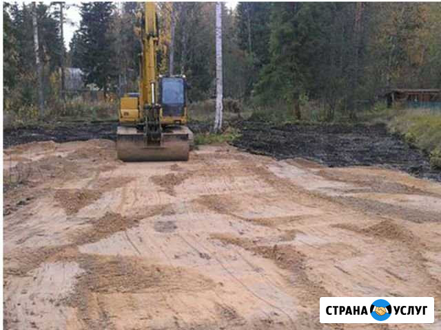 Отсыпка и Расчистка участка. Осушение Санкт-Петербург - изображение 1