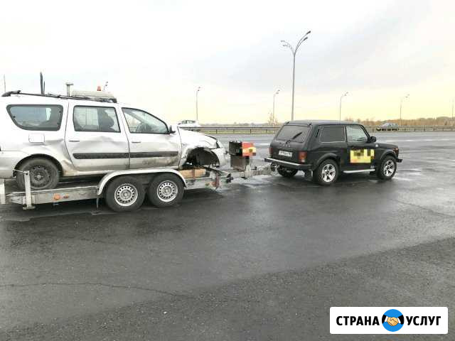 Эвакуатор УАЗ Нива с прицепом Тольятти - изображение 1