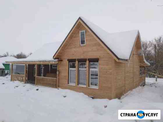 Строительство каркасных домов, бань, дачных домико Воронеж
