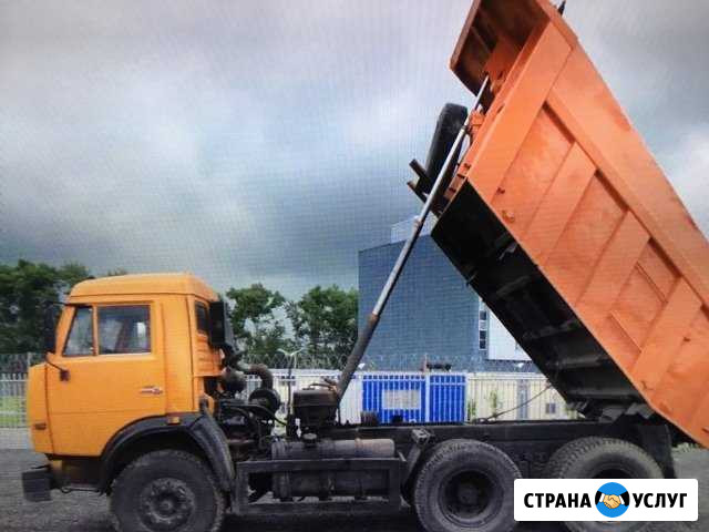 Камаз самосвал и экскаватор погрузчик Красный Сулин - изображение 1