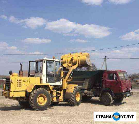 Песок, щебень,грунт, чернозём от 1м3 Узловая
