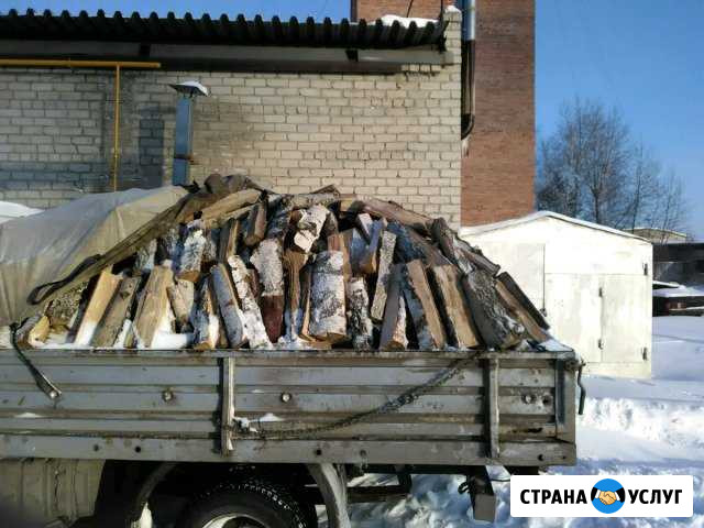 Дрова береза сухие колотые Боровский - изображение 1