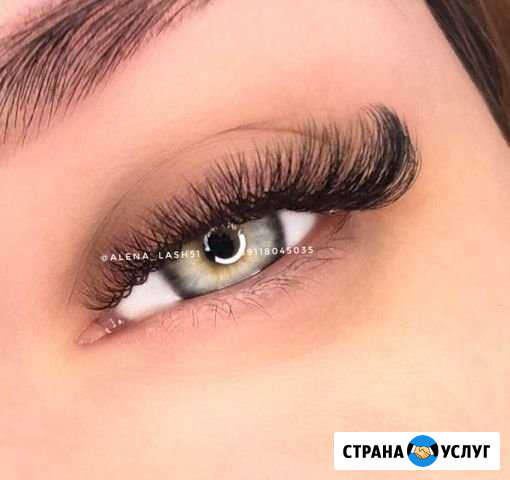 Наращивание, ламинирование, ботокс ресниц. Брови Мурманск - изображение 1