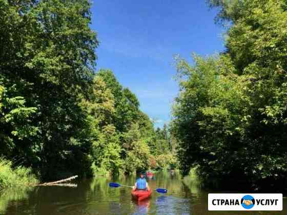 Сплав на байдарках Гусев