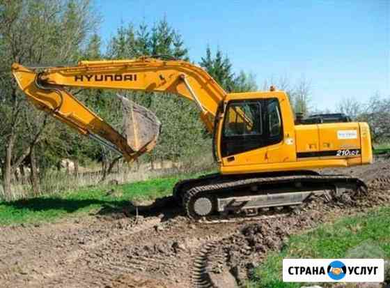 Аренда экскаватора гусеничного hyundai R210LC-7 Череповец